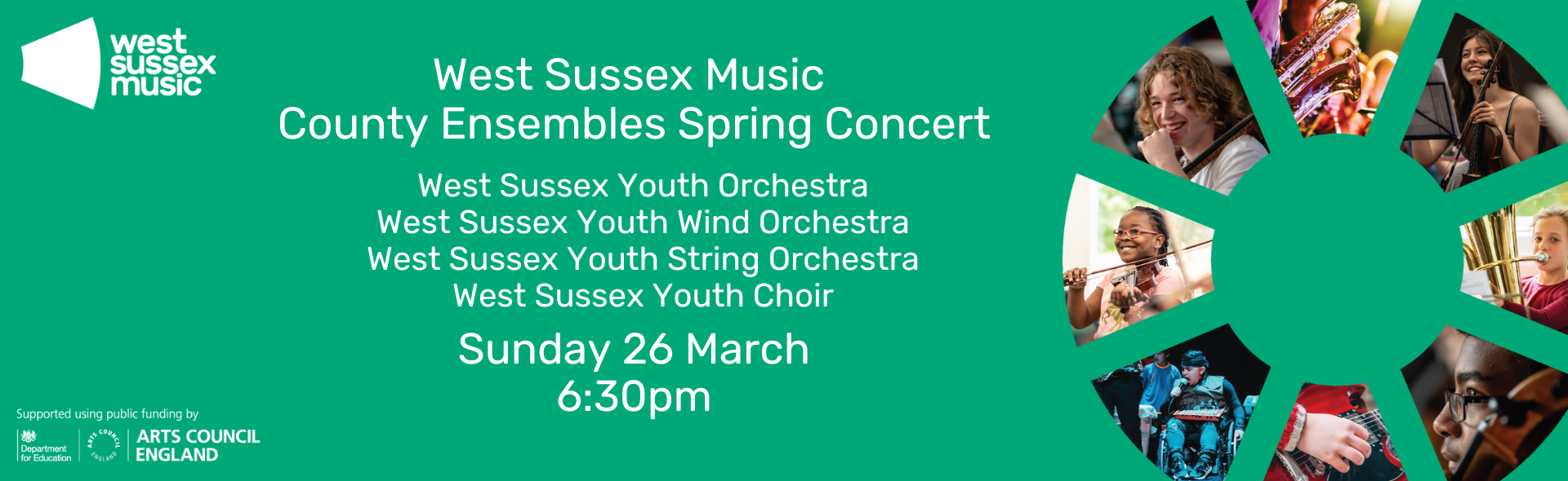 West Sussex Music County Ensembles – Spring Concert